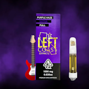 Left Coast Cartridge 1g - Purple Haze 98%