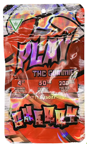 PLAY - Cherry Gummies - 200MG (4x50MG)