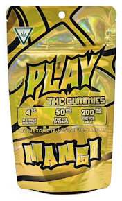 PLAY - Mango Gummies - 200MG (4x50MG)