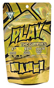 PLAY - PLAY - Mango Gummies - 200MG (4x50MG)