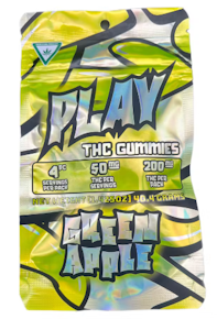 PLAY - Green Apple Gummies - 200MG (4x50MG)