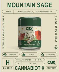 CBX - Cannabiotix Indoor Flower 3.5g - Mountain Sage 30%