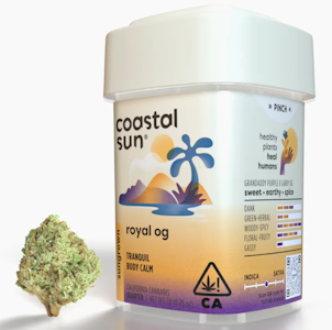 COASTAL SUN - Coastal Sun Flower 7g - Royal OG 28%