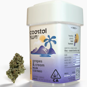 Coastal Sun Flower 7g - Grapes & Cream 32%