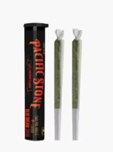 PACIFIC STONE - 2pk (0.5g) Blue Dream 20-24% - Pacific Stone Prerolls