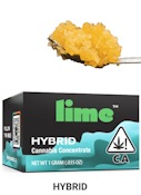 Lime Live Resin - Sugar - Bubblegum Gelato 83%