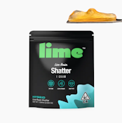 Lime Live Resin - Shatter - Maltese Orange 86%