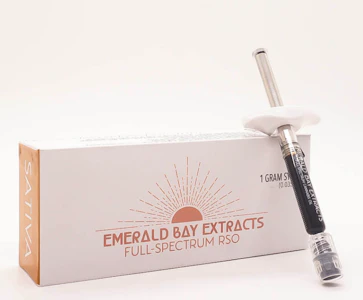 EMERALD BAY - Emerald Bay RSO Syringe - Mango Mintality THC 724mg
