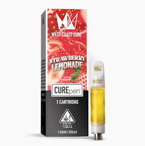 WEST COAST CURE - WCC CUREPen 1g - Strawberry Lemonade 85%
