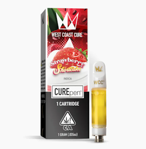 WEST COAST CURE - WCC CUREPen 1g - Strawberry Shortcake 83%