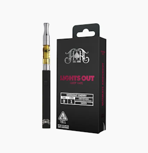 HEAVY HITTERS - Heavy Hitters - 1G Cart - LIGHTS OUT! Midnight Cherry 3:1