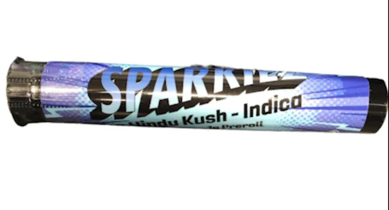SPARKIEZ - Sparkiez Preroll 1g - INDICA - Hindu Kush 22%