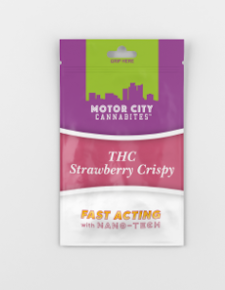 Motor City Cannabites - Strawberry Crispy 200MG
