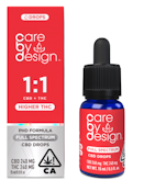 CBD 1:1 Drops (15ML) - Care By Design