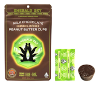 Emerald Sky - Milk Chocolate Peanut Butter Cups - Hybrid (10pk) - 100mg