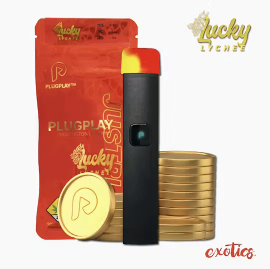 PLUGPLAY™ - PLUGplay JUSTplay Lucky Lychee Disposable 1.0g Main Image