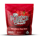 Mystery Baking | Strawberry Sour Belts | 100 mg