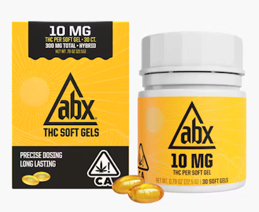 ABSOLUTE XTRACTS - ABX - 10MG THC Capsules (30 Count)