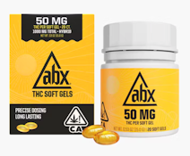 THC 50MG Capsules (20 Count) - ABX