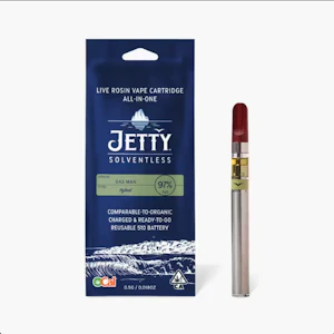 Jetty - Gas Man - Jetty All-in-One Vape Live Rosin 0.5g 97%