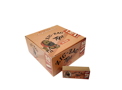 MJ WHOLESALE - Zig Zag Original Rolling Tips - (50 count)