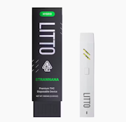 Strawnana - Premium All-In-One Disposable Vape - 1g - Litto