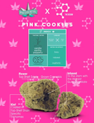 Presidential x THC Design Moon Rocks 2g - Pink Cookies 49%
