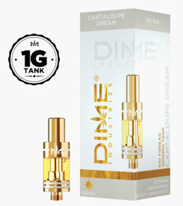 DIME INDUSTRIES - 1g Cantaloupe Dream 87% - Dime Signature Cartridge