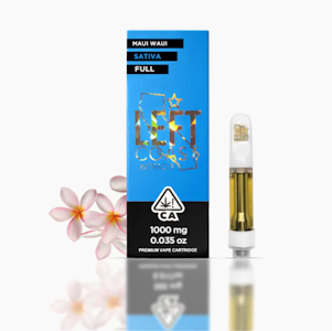 LEFT COAST EXTRACTS - Left Coast Cartridge 1g - Maui Waui 95%