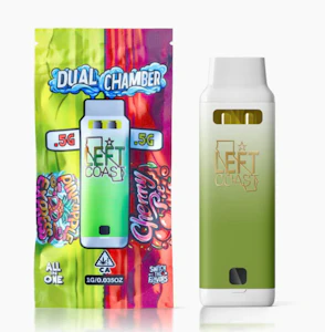 LEFT COAST EXTRACTS - Left Coast Dual Chamber AIO 1g - Pineapple Express x Cherry Pie 93%