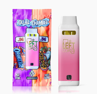 LEFT COAST EXTRACTS - Left Coast Dual Chamber AIO 1g - Orangeade x Garlic Juice 94%