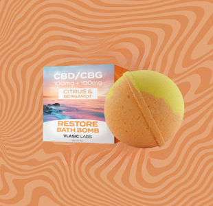 Vlasic Extracts - Vlasic Extracts CBD:CBG Restore Bath Bomb 200mg