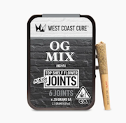 WCC 6pk Prerolls 2.1g - OG Mix 22%