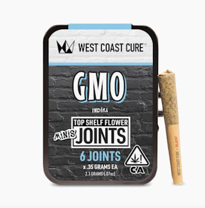 WEST COAST CURE - WCC 6pk Prerolls 2.1g - GMO 