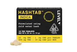 HashTab Indica - Tablets - 1.75g - Level