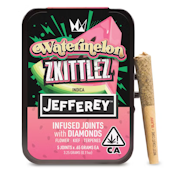 Watermelon Zkittlez - Jefferey Infused Joint .65g 5 Pack - West Coast Cure