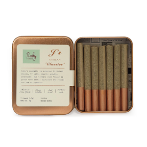 RUBY FARMS - White Widow - Classic Pre-roll - 7 Count - 5g