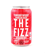 Strawberry The Fizz - Cannabis Infused Sparkling Water - 10mg - Manzanita Naturals