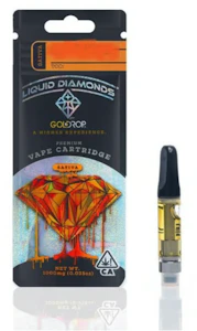 GoldDrop - 1g Sour Tangie 94% - GoldDrop Liquid Diamond Cartridge