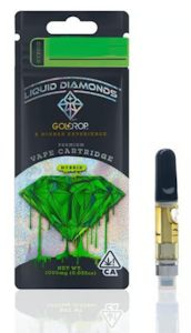GOLDDROP - 1g GMO 95% - GoldDrop Liquid Diamond Cartridge 