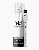 CUREpen Battery - White - West Coast Cure