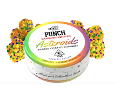 Galactic Fusion - Asteroids Pebble Coated Gummies - 100mg - Punch Edibles