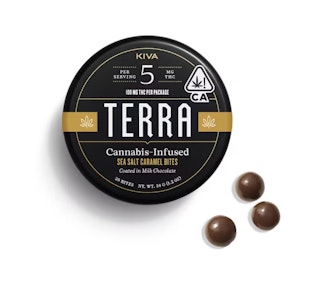 Milk Chocolate Sea Salt Caramel | Terra Bites | KIVA