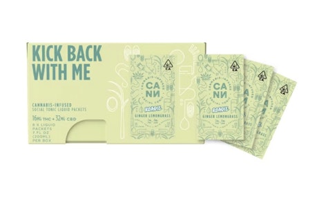CANN Roadies - Ginger Lemongrass | 8 Packets | CANN Roadies