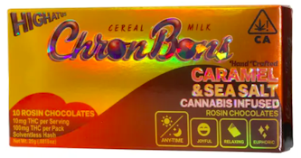 Chron Bons Caramel & Sea Salt - Cannabis Infused Chocolate - 100mg - Highatus