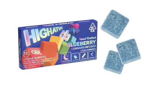 Blueberry |  Sour Gummies | Highatus