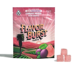 Flavorburst - Guava Passionfruit | Rosin Gummies | Flavorburst