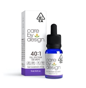 CBD Drops | 40:1 | Care By Design | Care By Design