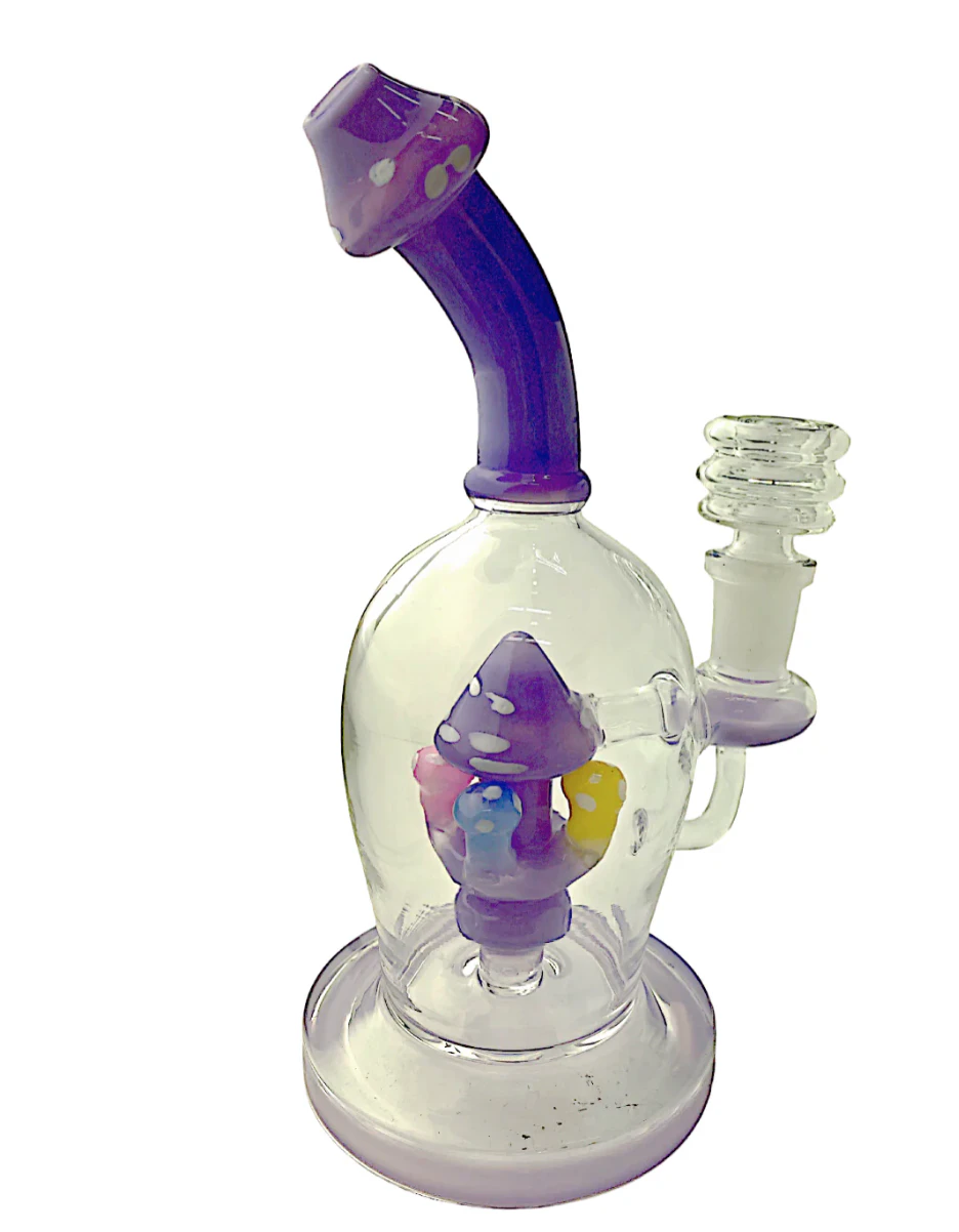 Smoketok - Small Mushroom Dab Rig Bong - 7" Main Image