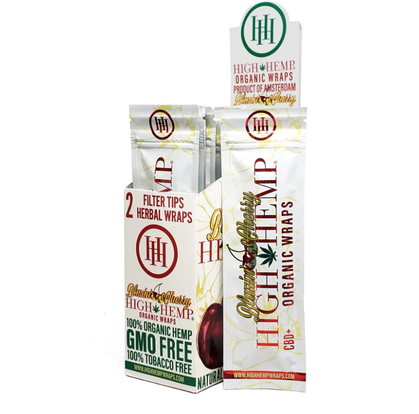High Hemp Wraps - High Hemp | Wraps | Blazin Cherry Main Image